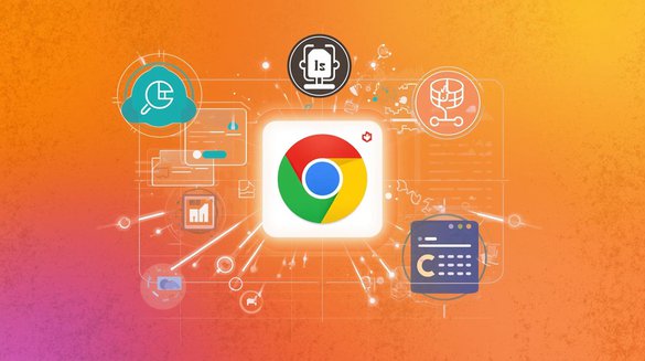 Best AI Writing Chrome Extensions to Try in 2026_orange theme and background.jpg