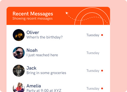 Monitor messages