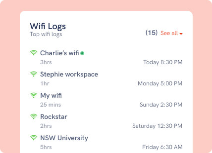 Wifi logging